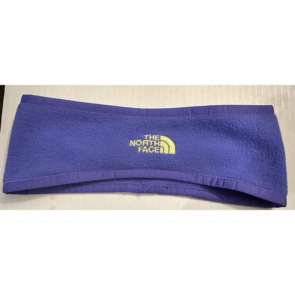 North Face Fleece Ear Warmer Headband Purple Winter Running Ski